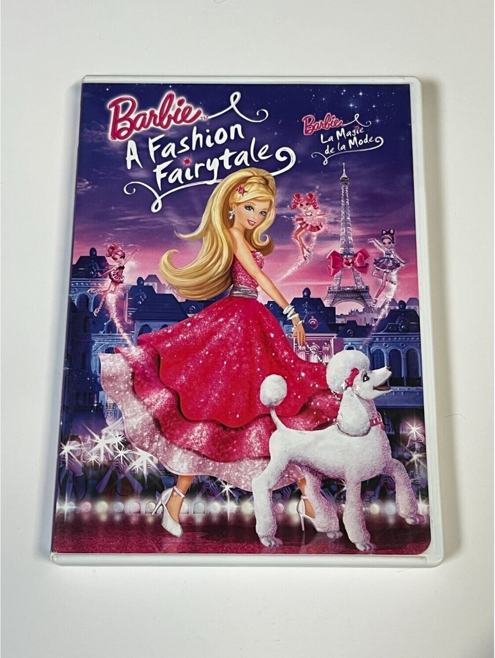 Barbie: a Fashion Fairytale DVD Bilingual Edition Children's & William Lau
